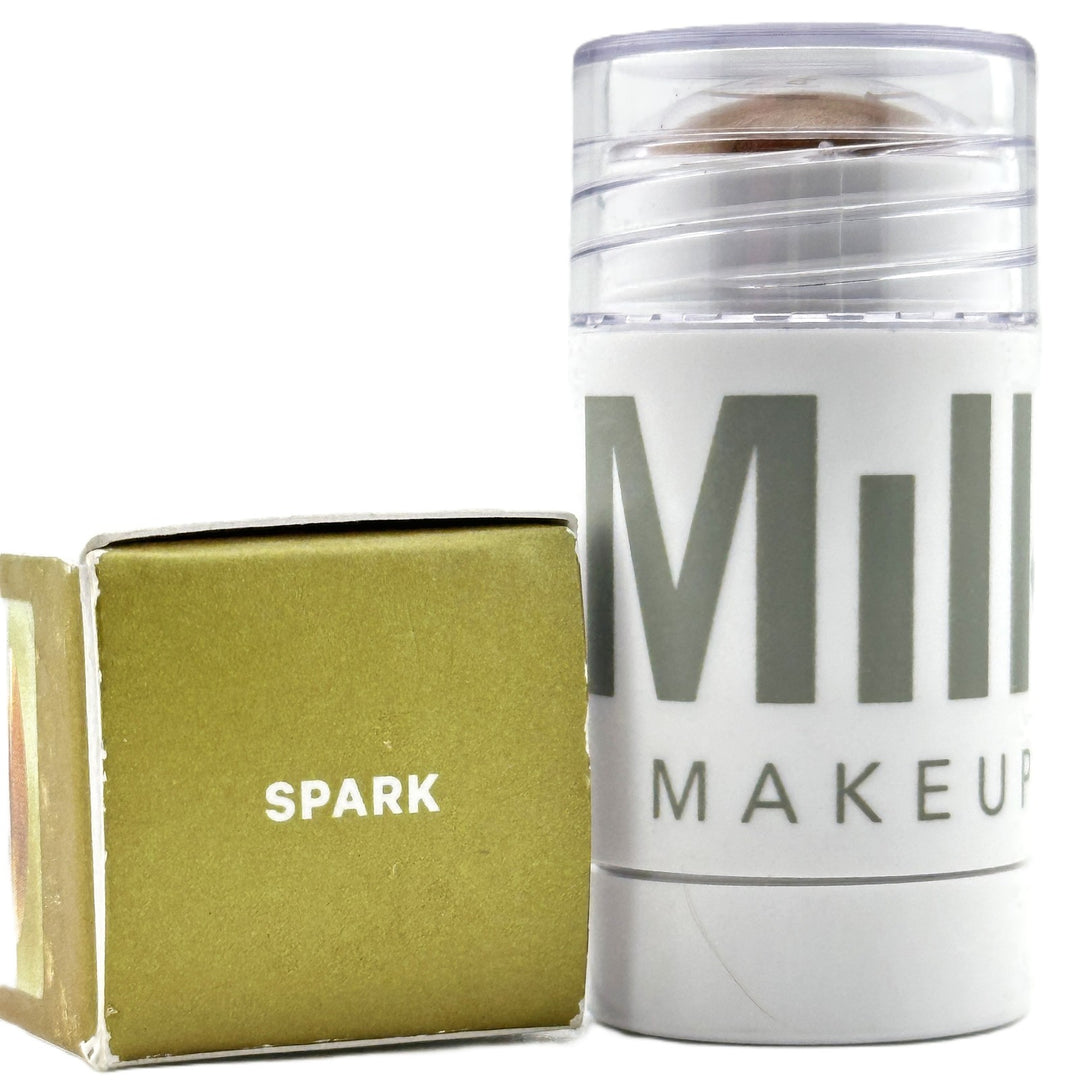 Milk Makeup Cream Highlighter Stick - Shade SPARK - 0.24 oz / 6.7 g | Luminous & Dewy – Cosmetics | Glam Command