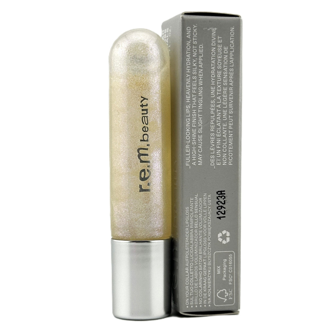 r.e.m. beauty On Your Collar Plumping Lipgloss - Shade Jelly Sandals - 8.40 ml / 0.28 fl oz – Cosmetics | Glam Command