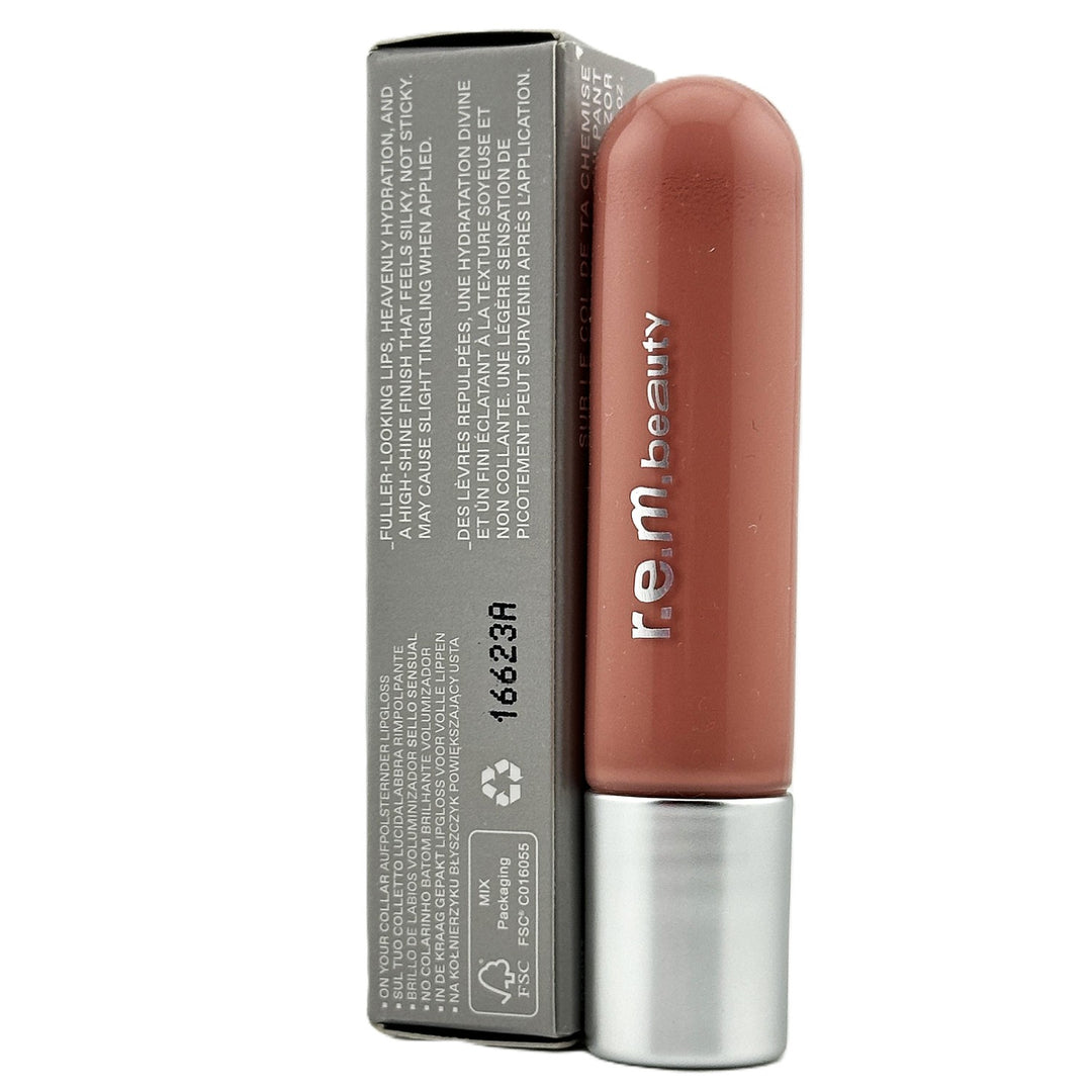 r.e.m. beauty On Your Collar Plumping Lipgloss Pink Razor - 8.40 ml / 0.28 fl oz – Cosmetics | Glam Command