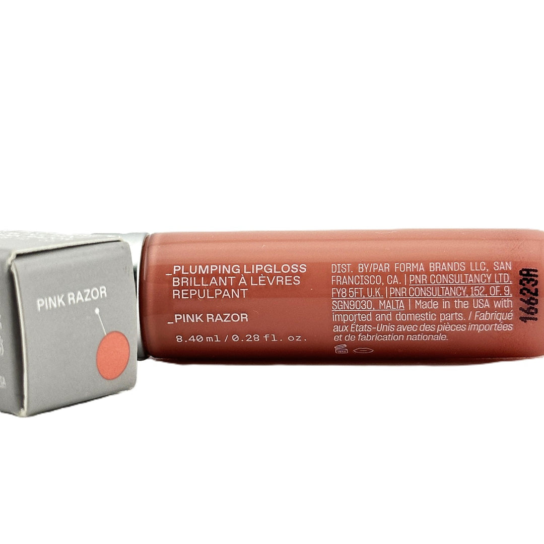 r.e.m. beauty On Your Collar Plumping Lipgloss Pink Razor - 8.40 ml / 0.28 fl oz – Cosmetics | Glam Command