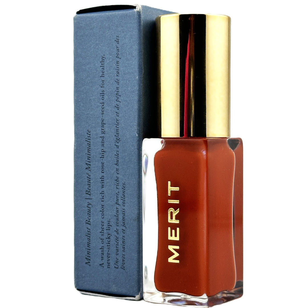 MERIT Shade Slick Tinted Glossy Lip Oil - Shade Cara Cara - 7 ml / 0.23 fl oz – Cosmetics | Glam Command