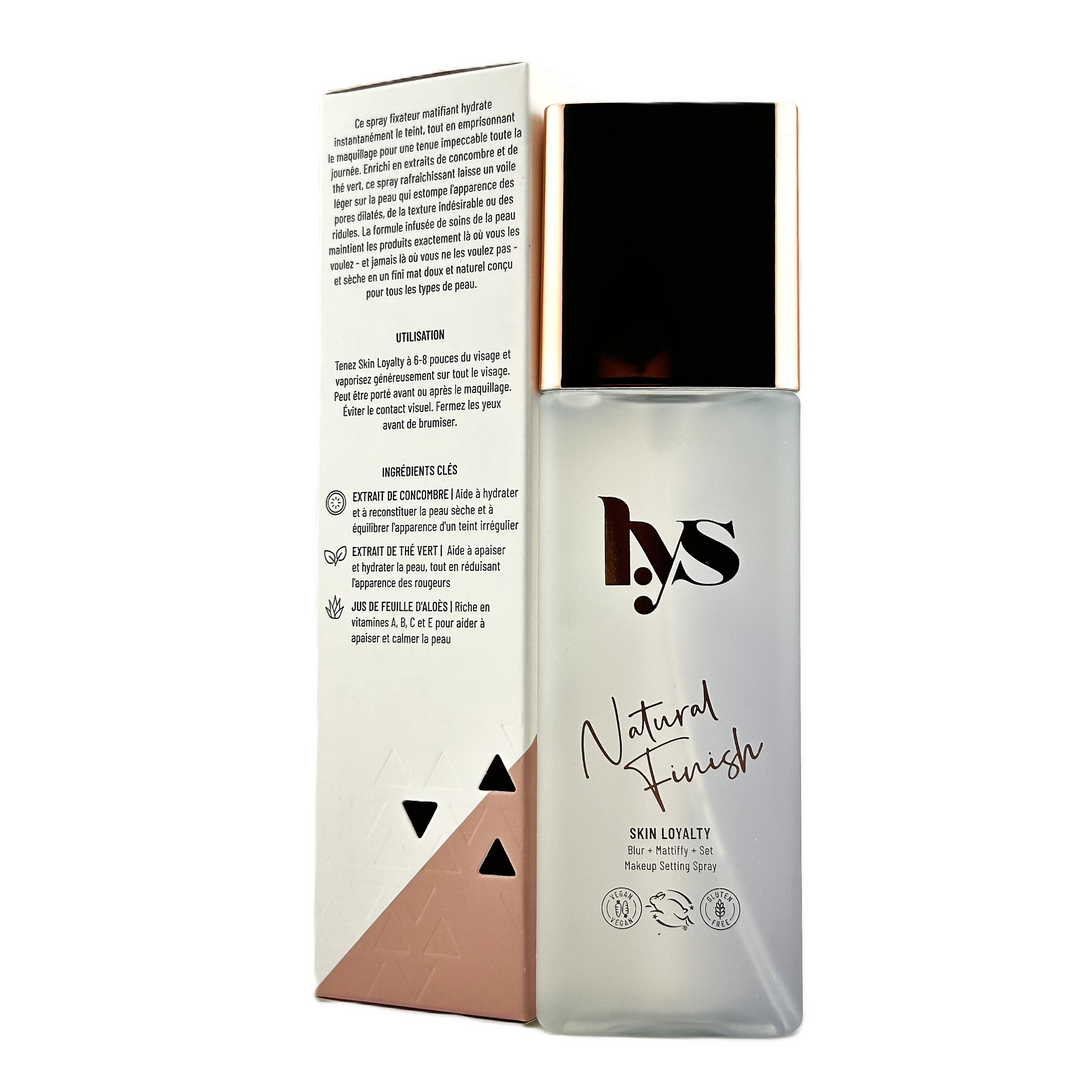 LYS Beauty Skin Loyalty Blur + Mattify + Set Makeup Setting Spray – 3.3 FL oz / 100 mL – Cosmetics | Glam Command