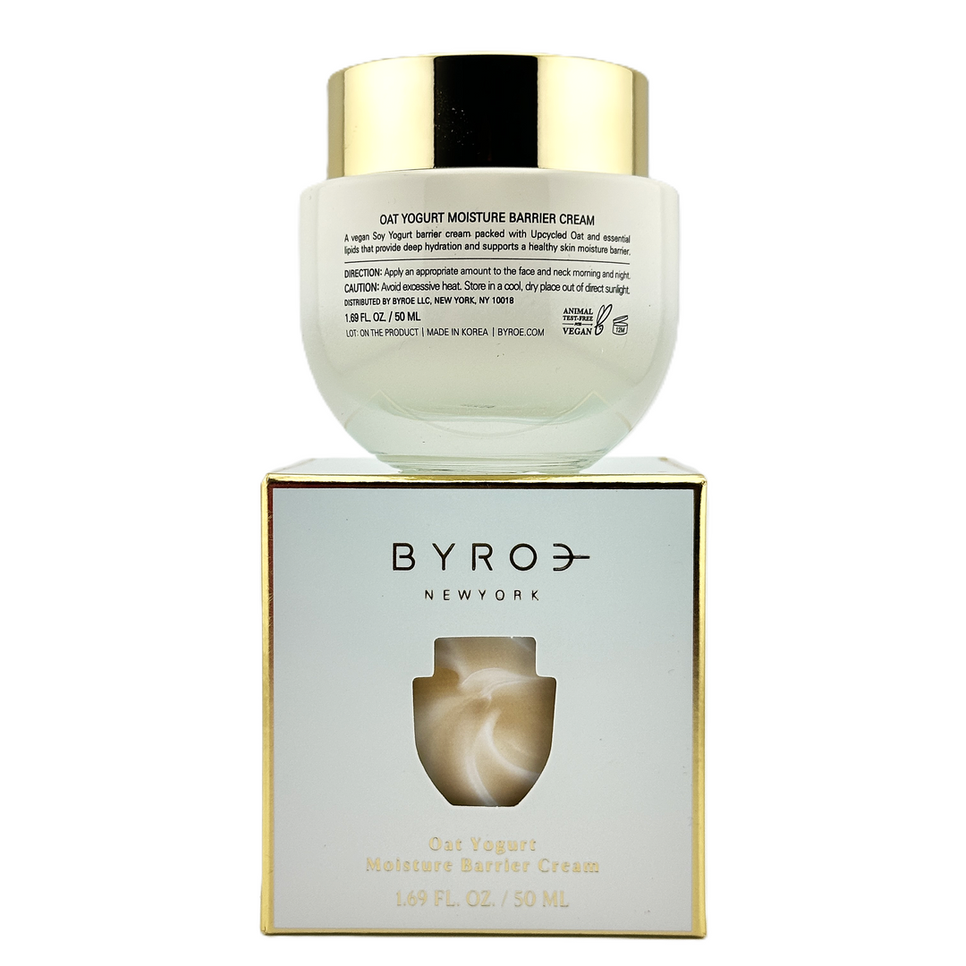 BYROE Oat Yogurt Moisture Barrier Cream – 1.69 FL oz / 50 mL – Cosmetics | Glam Command