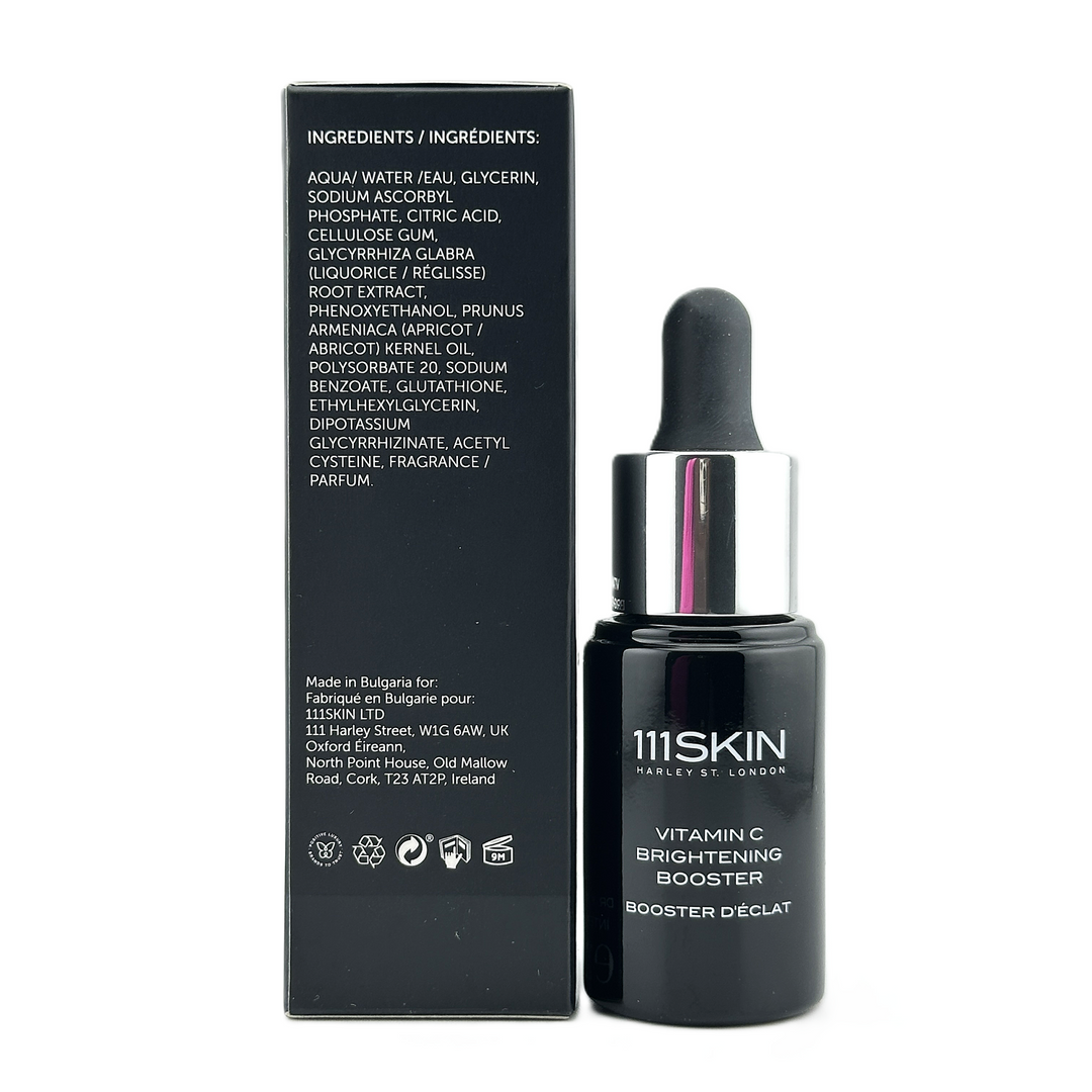 111SKIN Harley St London Vitamin C Brightening Booster – 20 ml / 0.68 fl oz – Cosmetics | Glam Command