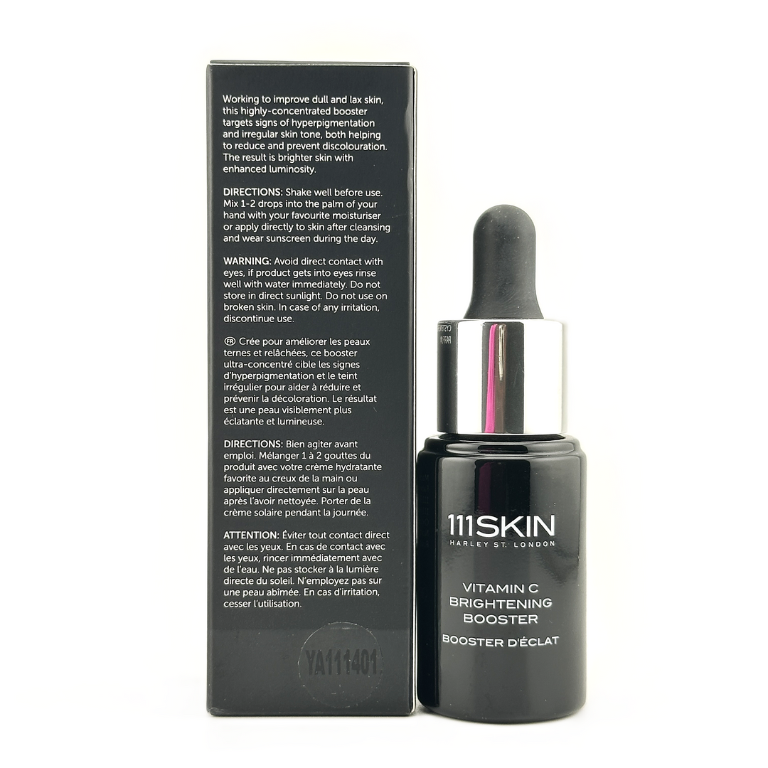 111SKIN Harley St London Vitamin C Brightening Booster – 20 ml / 0.68 fl oz – Cosmetics | Glam Command