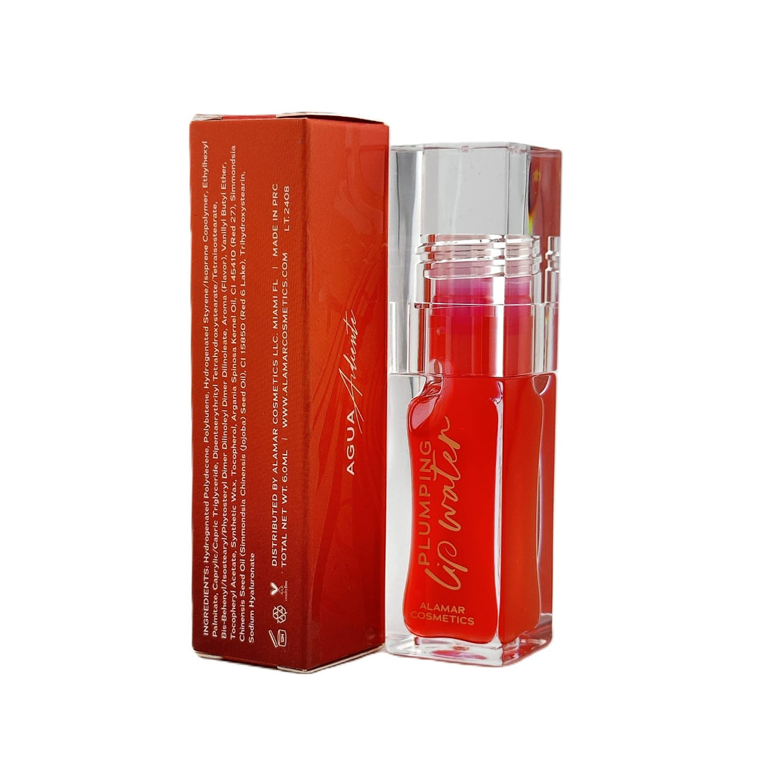 alamar PLUMPING Lip Water – Aqua Ardiente – 6.0 ml – Cosmetics | Glam Command