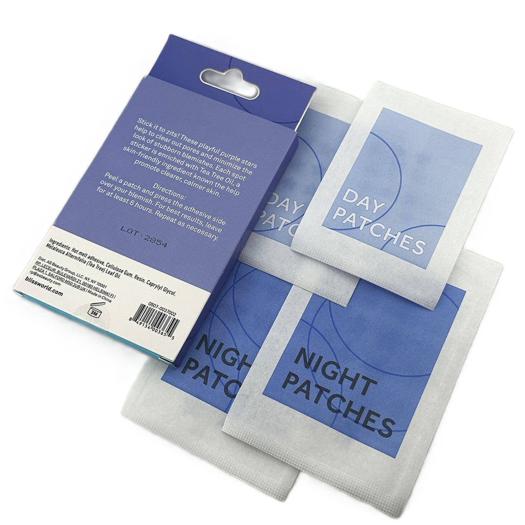 bliss Pore Patrol Blemish Patches with Tea Tree Oil – 60 Patches – Cosmetics | Glam Command