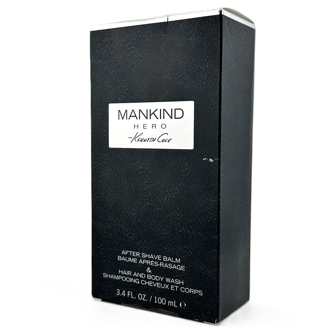 MANKIND HERO Kenneth Cole 2 PC Set - After Shave Balm & Hair + Body Wash - 3.4 fl oz Each – Cosmetics | Glam Command
