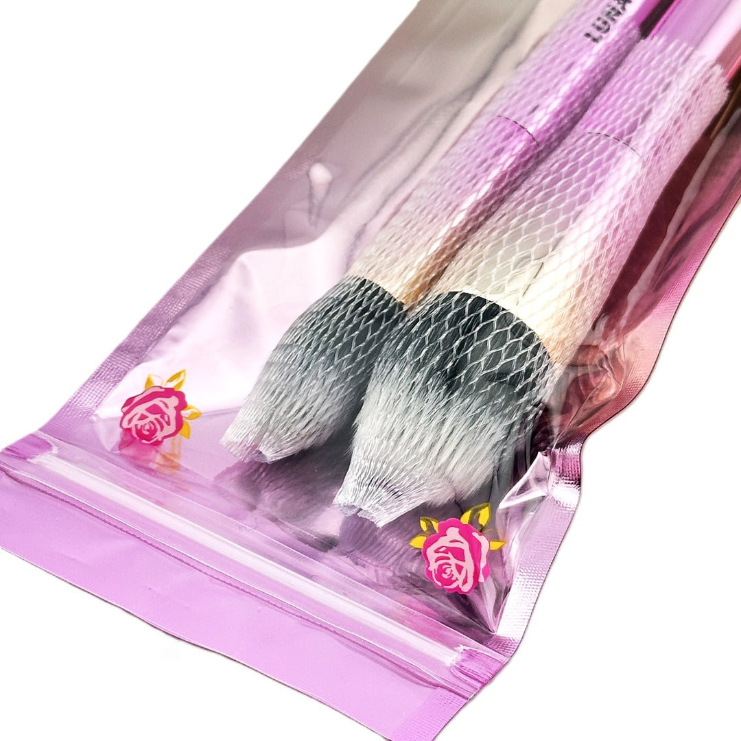 LUNA MAGIC 2 PC Face Brush Set - Glow Up & Blend the Rules