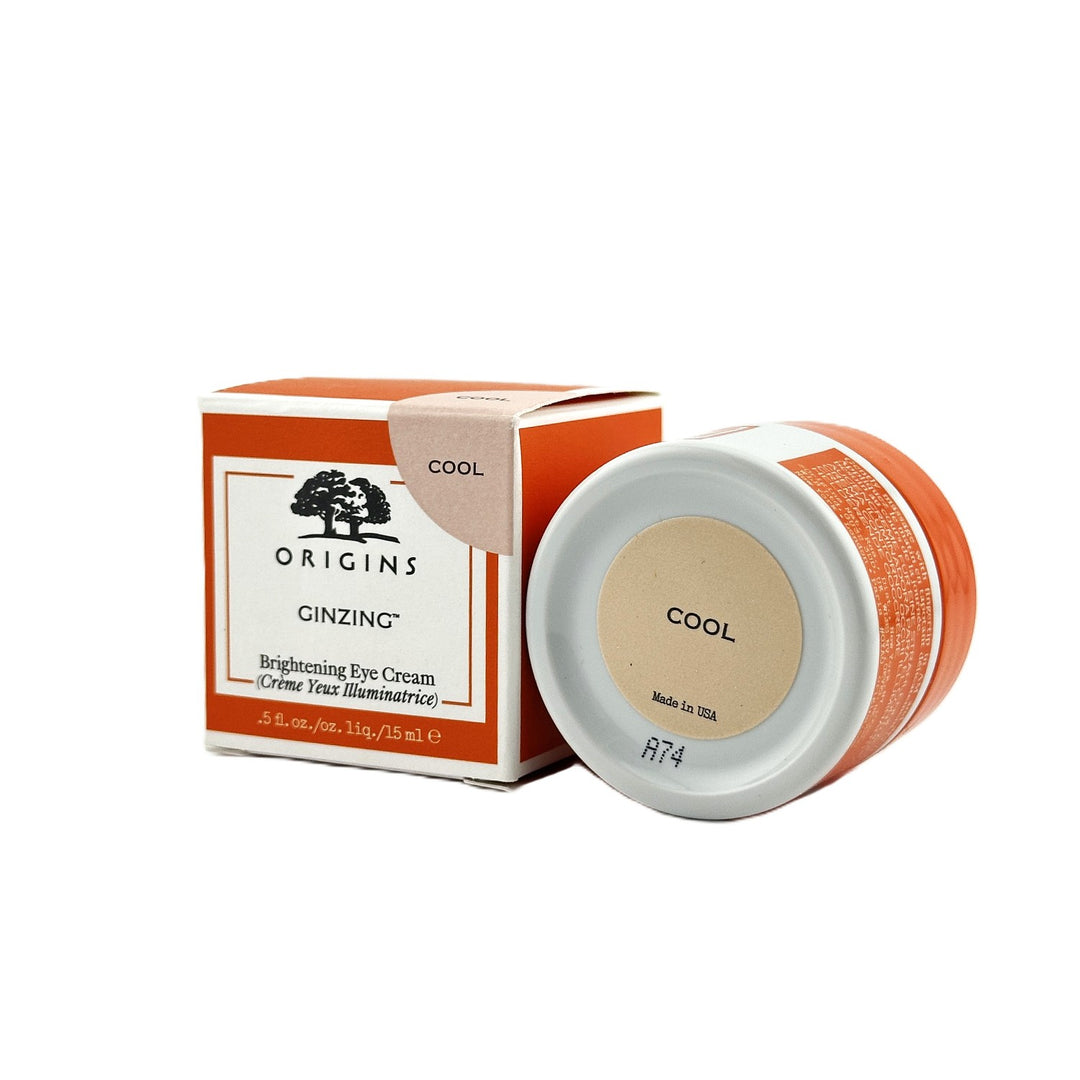 ORIGINS GINZING Brightening Eye Cream COOL - 15 ml / 0.5 fl oz – Cosmetics | Glam Command