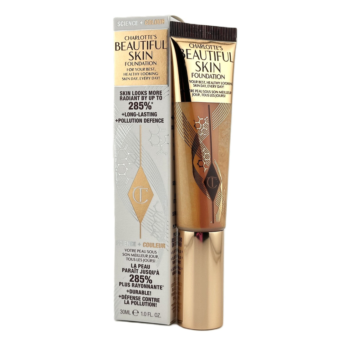 Charlotte Tilbury Beautiful Skin Foundation 6 Neutral – 30ml / 1 fl oz – Cosmetics | Glam Command