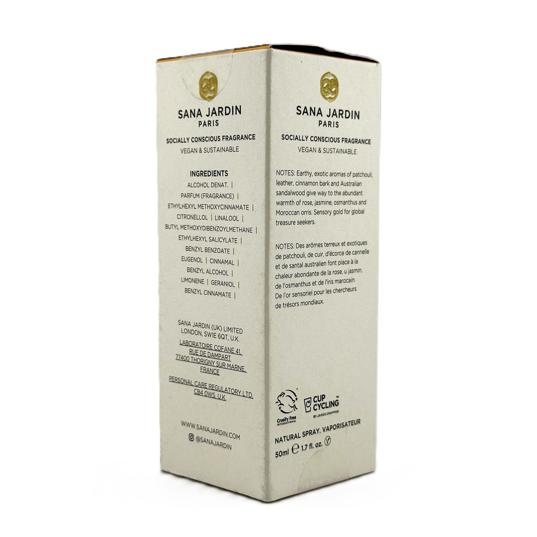 Sana Jardin Celestial Patchouli Eau De Parfum - 50 ml / 1.7 fl oz – Cosmetics | Glam Command