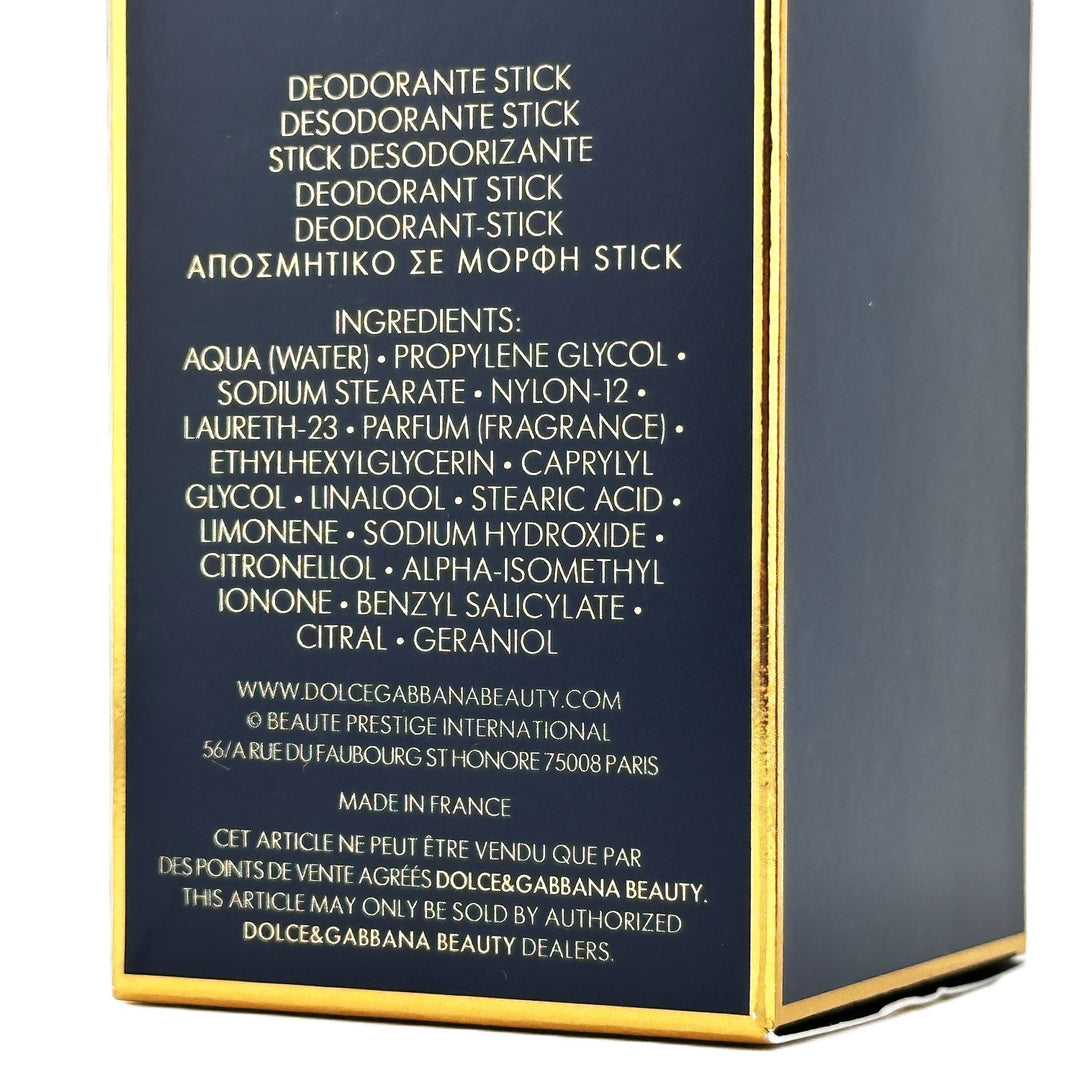 Dolce & Gabbana Deodorant Stick - 75 g / 2.6 oz