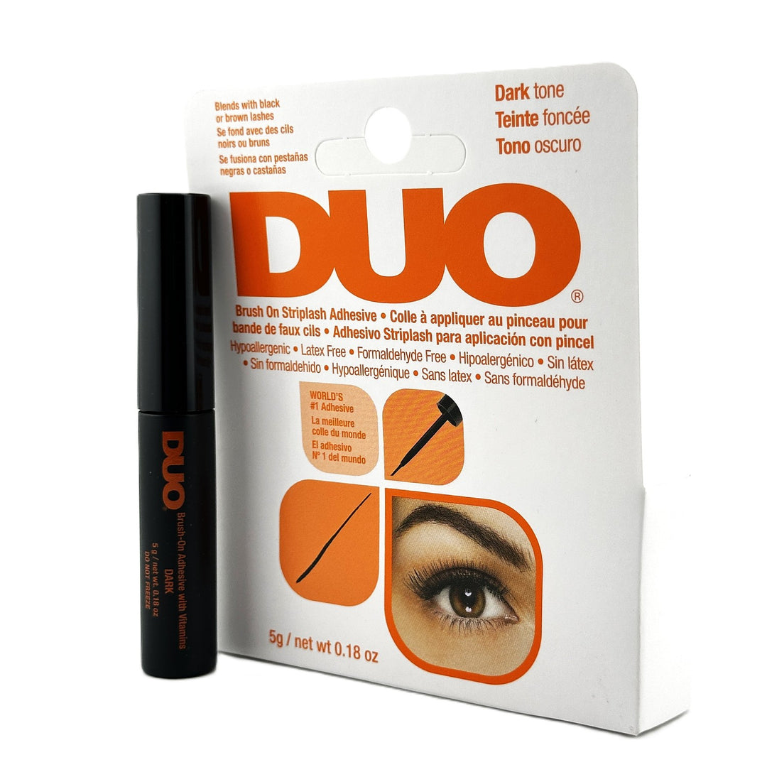 DUO Brush-On Striplash Adhesive Dark Tone - 5 g / 0.18 oz