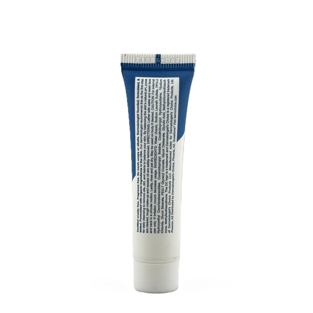 Dermatologist’s Choice pH Balanced Cleanser – 15 ml / 0.5 oz – Cosmetics | Glam Command