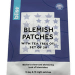 Load image into Gallery viewer, bliss PORE PATROL Blemish Patches With Tea Tree Oil – 30 Patches (15 Day + 15 Night)
